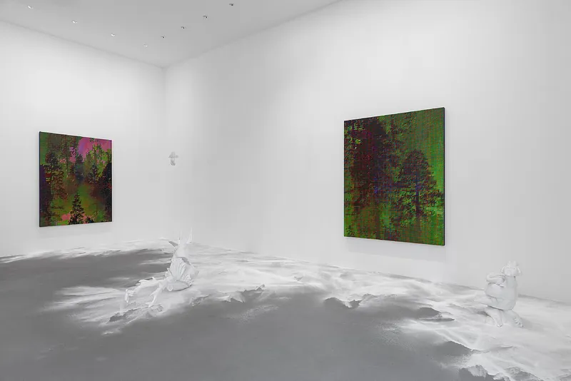 In a Forest of Red, Green and Blue