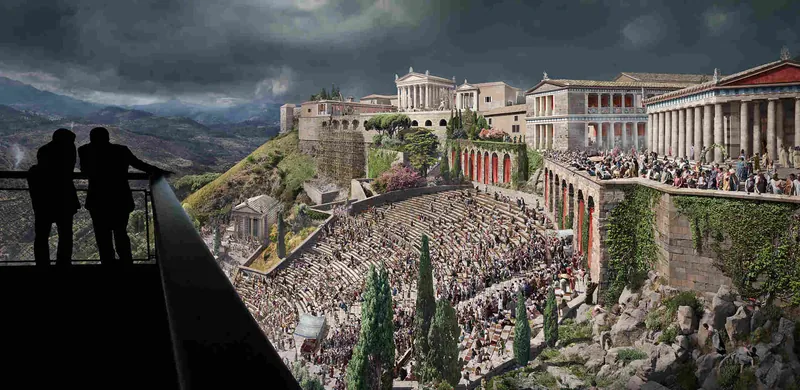 PERGAMON. Obras maestras de la metropoli antigua y panorama 360° de Yadegar Asisi