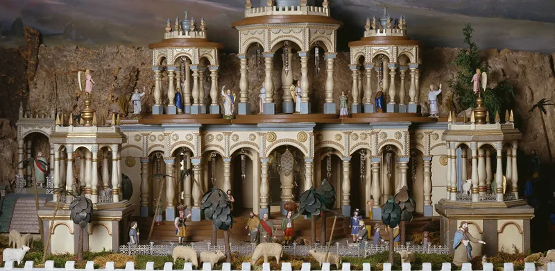La Montana de Navidad Mecanica del Erzgebirge