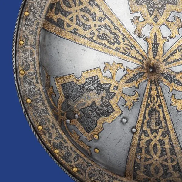 Defensive Display: escudos de la coleccion del Met