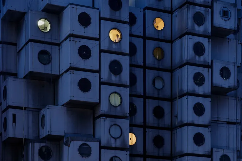 Las Muchas Vidas de la Nakagin Capsule Tower