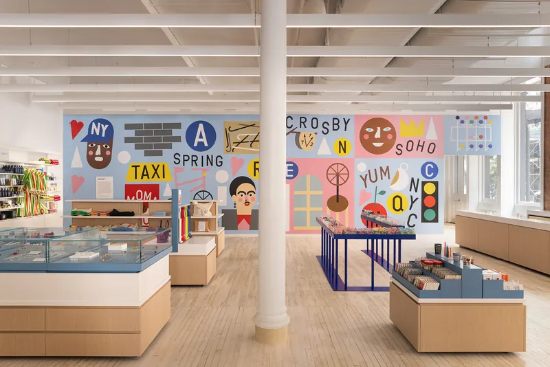 Modern Mural: LOVE NYC de Nina Chanel Abney